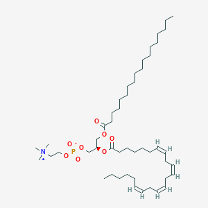 1-octadecanoyl-2-(7Z,10Z,13Z,16Z-docosatetraenoyl)-sn-glycero-3-phosphocholine