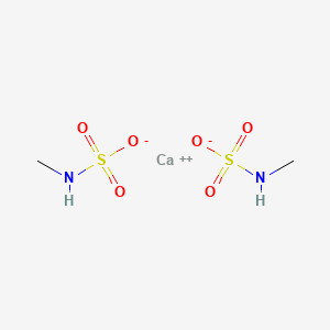 molecular formula C2H8CaN2O6S2 B12651520 Calcium bis(methylsulphamate) CAS No. 84864-56-2