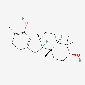 molecular formula C22H32O2 B1265156 Dasyscyphin D 