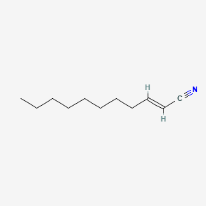 molecular formula C11H19N B12651676 (E)-undec-2-enenitrile CAS No. 78020-32-3