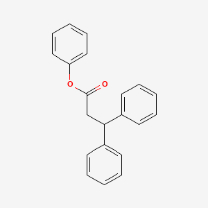 molecular formula C21H18O2 B12651692 Phenyl 3,3-diphenylpropionate CAS No. 84370-88-7