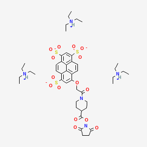 molecular formula C46H69N5O15S3 B1265176 Alexa Fluor 405 