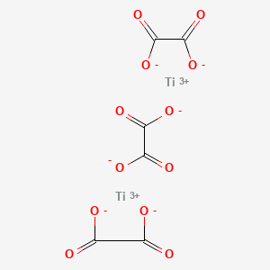 molecular formula C6O12Ti2 B12651770 oxalate;titanium(3+) CAS No. 14194-07-1