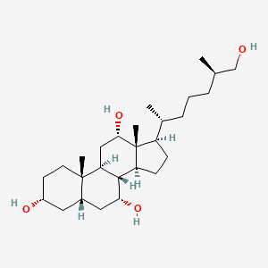 (25R)-5beta-cholestane-3alpha,7alpha,12alpha,26-tetrol