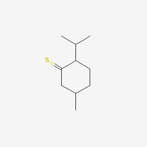 molecular formula C10H18S B12651846 5-Methyl-2-(1-methylethyl)cyclohexanethione CAS No. 93762-25-5