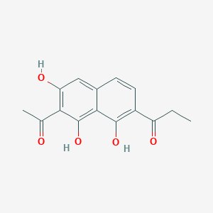 molecular formula C15H14O5 B1265190 Naphthalecin 