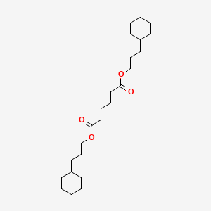 molecular formula C24H42O4 B12651914 Bis(3-cyclohexylpropyl) adipate CAS No. 84731-68-0