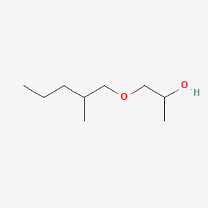 molecular formula C9H20O2 B12651955 2-Propanol, 1-((2-methylpentyl)oxy)- CAS No. 125328-92-9