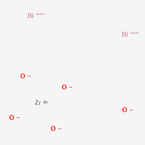 molecular formula Bi2O5Zr-6 B12651959 Dibismuth zirconium pentaoxide CAS No. 53125-66-9