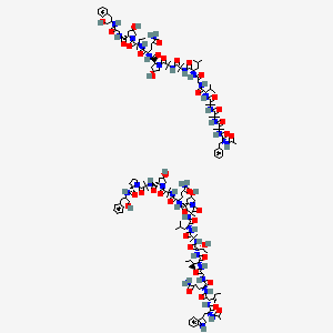 molecular formula C162H249N35O41 B12651972 Emerimicin CAS No. 71812-28-7