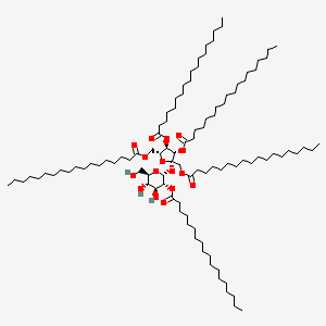 molecular formula C102H192O16 B12651973 Sucrose pentastearate CAS No. 54689-35-9