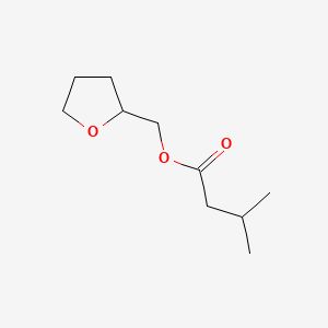 molecular formula C10H18O3 B12652005 (Tetrahydro-2-furyl)methyl isovalerate CAS No. 93805-21-1
