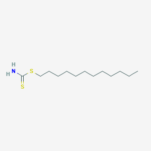 molecular formula C13H27NS2 B12652032 Dodecyl carbamodithioate CAS No. 77375-20-3