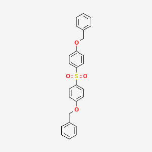 molecular formula C26H22O4S B12652060 Bis(4-benzyloxyphenyl) sulphone CAS No. 71338-01-7
