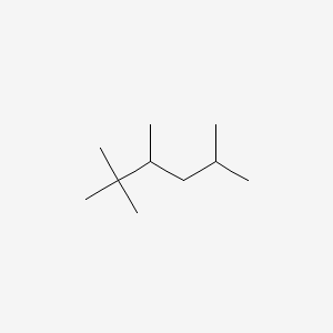 molecular formula C10H22 B12652074 2,2,3,5-Tetramethylhexane CAS No. 52897-09-3