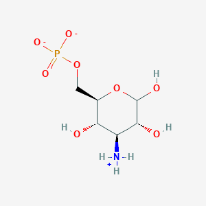 3-amino-3-deoxy-6-O-phosphono-D-glucopyranose(1-)