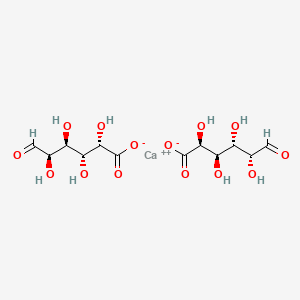 molecular formula C12H18CaO14 B12652107 Calcium bis(D-galacturonate) CAS No. 94087-89-5