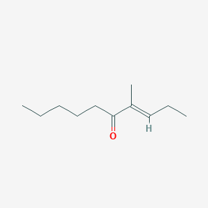molecular formula C11H20O B12652230 3-Decen-5-one, 4-methyl-, (3E)- CAS No. 811412-48-3