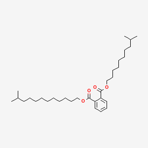 molecular formula C32H54O4 B12652255 Isotridecyl isoundecyl phthalate CAS No. 85168-78-1