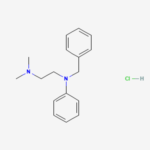molecular formula C17H23ClN2 B1265229 Phenbenzamine hydrochloride CAS No. 2045-52-5