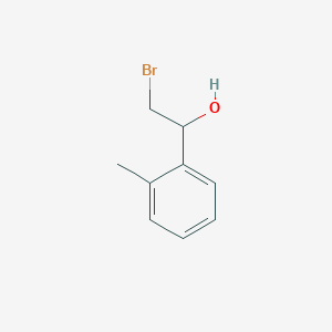 molecular formula C9H11BrO B126523 2-Bromo-1-(2-methylphenyl)ethanol CAS No. 150982-79-9