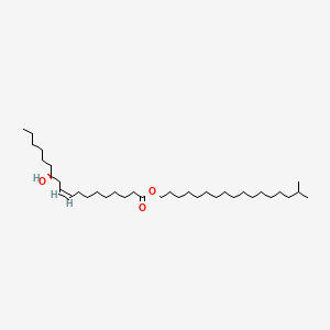 molecular formula C36H70O3 B12652308 Isooctadecyl (R)-12-hydroxyoleate CAS No. 94247-03-7