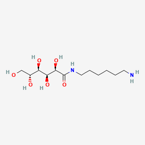 molecular formula C12H26N2O6 B12652336 N-(6-Aminohexyl)-D-gluconamide CAS No. 69489-85-6