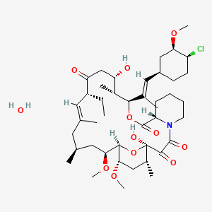 molecular formula C43H70ClNO12 B12652346 Pimecrolimus hydrate CAS No. 1000802-56-1