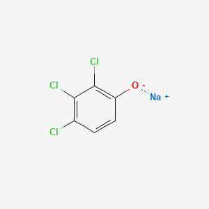 molecular formula C6H2Cl3NaO B12652364 Sodium 2,3,4-trichlorophenolate CAS No. 93982-30-0