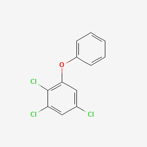 molecular formula C12H7Cl3O B12652406 2,3,5-Trichlorodiphenyl ether CAS No. 162853-24-9