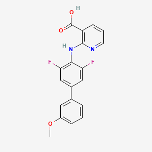 molecular formula C19H14F2N2O3 B1265242 Aslan003 CAS No. 1035688-66-4