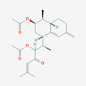molecular formula C24H34O5 B1265244 sinulodurin A 