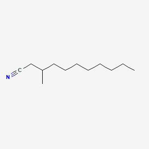 molecular formula C12H23N B12652444 3-Methylundecanonitrile CAS No. 85351-06-0
