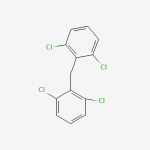 molecular formula C13H8Cl4 B12652487 1,1'-Methylenebis(2,6-dichlorobenzene) CAS No. 84604-90-0