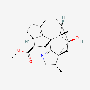 molecular formula C23H31NO3 B1265258 calyciphylline N 