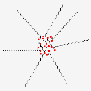 molecular formula C138H260O18 B12652586 Sucrose heptastearate CAS No. 90567-58-1