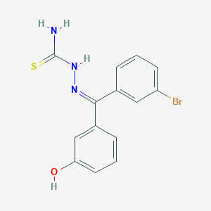 molecular formula C14H12BrN3OS B1265260 KGP94 