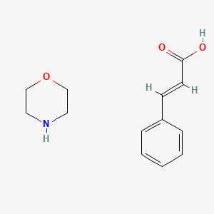 molecular formula C13H17NO3 B12652612 Einecs 300-582-9 CAS No. 93942-31-5