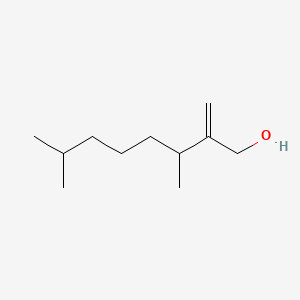 molecular formula C11H22O B12652653 3,7-Dimethyl-2-methyleneoctan-1-ol CAS No. 94201-37-3