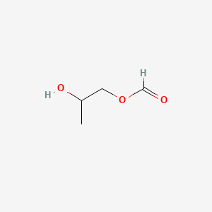 molecular formula C4H8O3 B12652683 Propane-1,2-diol, monoformate CAS No. 64202-75-1