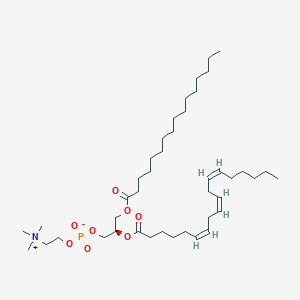 molecular formula C42H78NO8P B1265273 PC(16:0/18:3(6Z,9Z,12Z)) CAS No. 203393-39-9