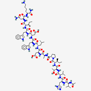 molecular formula C88H130N22O22 B12652740 Erepdekinra CAS No. 2641313-47-3