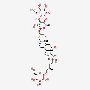molecular formula C45H72O19 B12652760 Kingianoside D CAS No. 145854-05-3