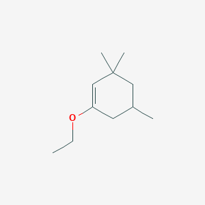 B126528 1-Ethoxy-3,3,5-trimethylcyclohex-1-ene CAS No. 141700-90-5