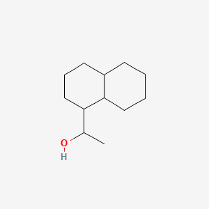 molecular formula C12H22O B12652805 Decahydro-alpha-methylnaphthalene-1-methanol CAS No. 93963-34-9