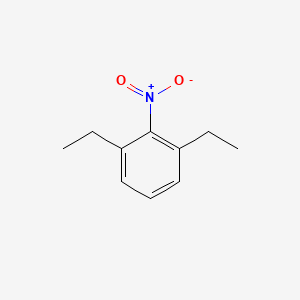 molecular formula C10H13NO2 B12652866 1,3-Diethyl-2-nitrobenzene CAS No. 57442-24-7