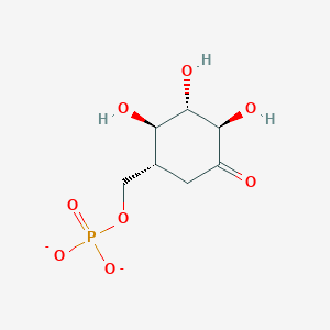 Validone 7-phosphate(2-)