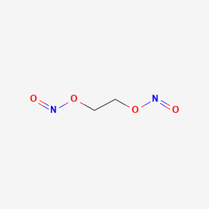 molecular formula C2H4N2O4 B12652946 Ethylene nitrite CAS No. 629-16-3