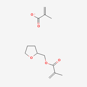 molecular formula C13H19O5- B12652981 Tetrahydrofurfuryl dimethacrylate CAS No. 86711-34-4