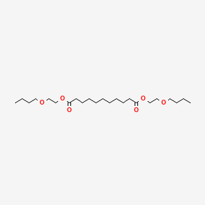 molecular formula C23H44O6 B12652990 Bis(2-butoxyethyl) undecanedioate CAS No. 85284-14-6